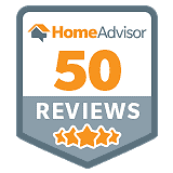 HomeAdvisor - 50 Reviews, 5 Stars
